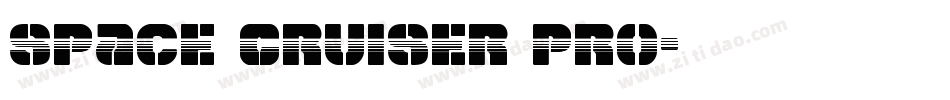 Space Cruiser Pro字体转换